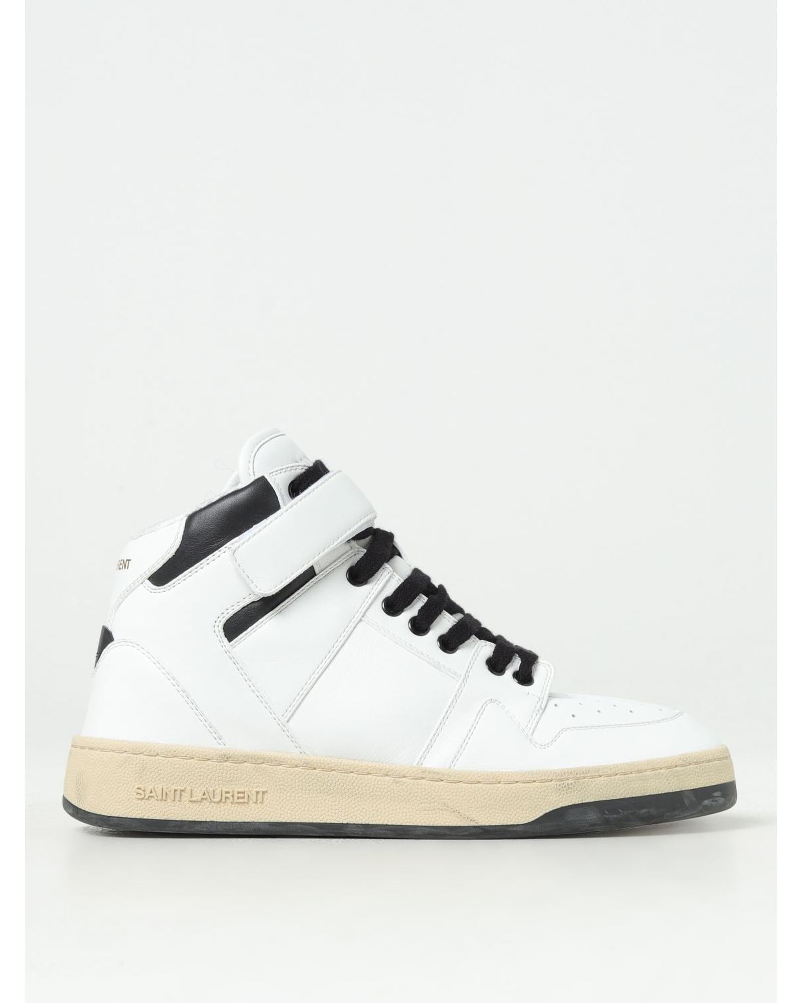 Saint Laurent SL10H HighTop Sneaker Men White