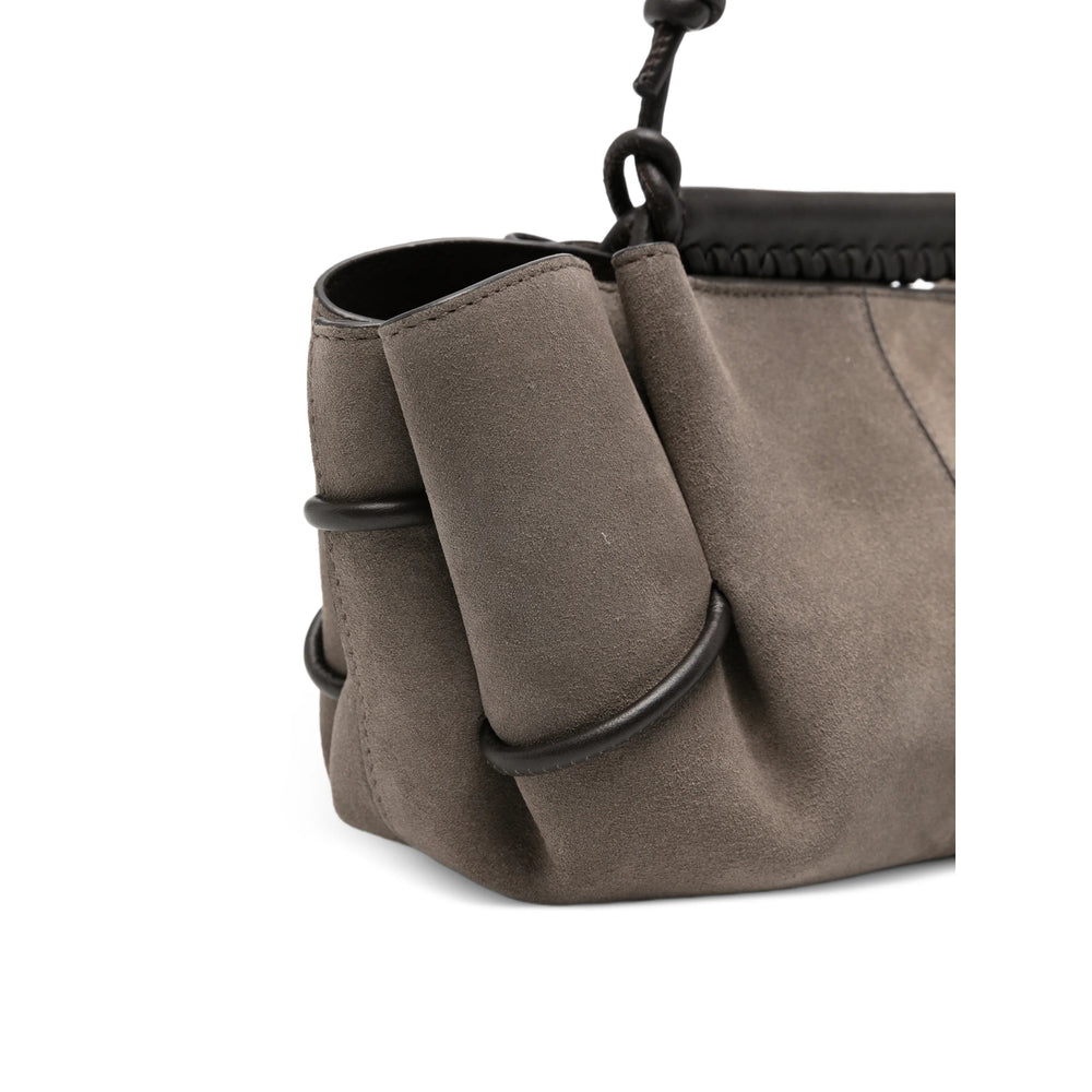 Hereu Grey Tote Bags Women