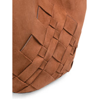Hereu Brown Bucket Bags Women
