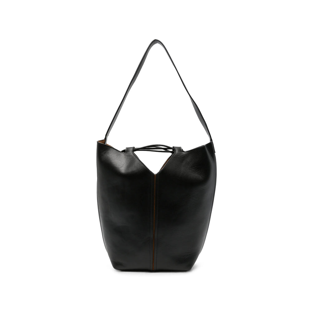 Hereu Black Bucket Bags Women