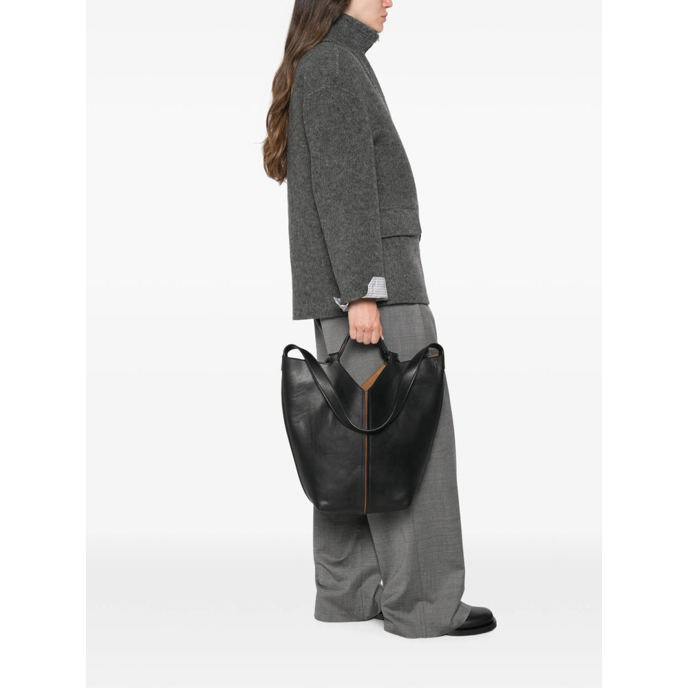 Hereu Black Bucket Bags Women