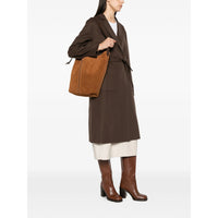 Hereu Brown Shoulder Bags Women