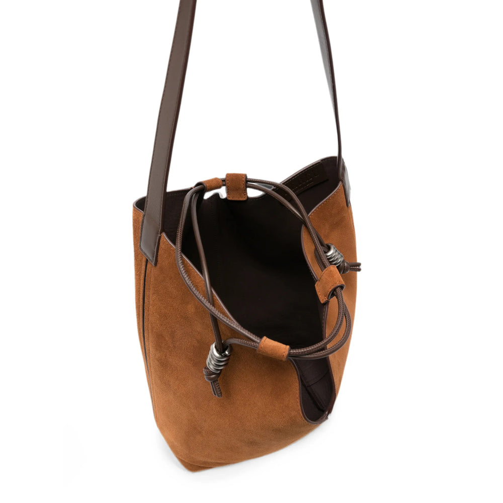Hereu Brown Shoulder Bags Women