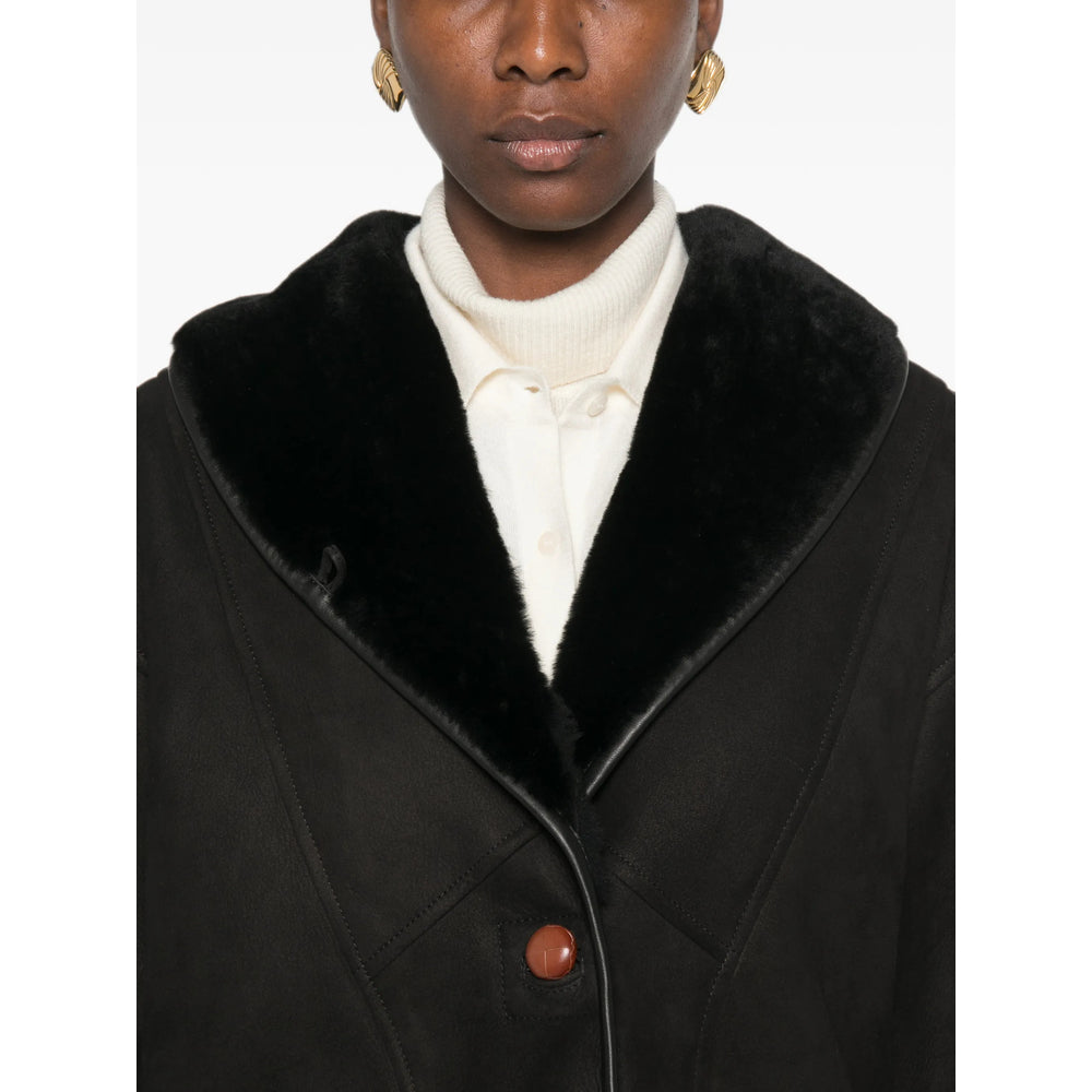 Blazé Milano Black Jackets - Faux Fur & Shearling Jackets Women