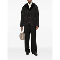 Blazé Milano Black Jackets - Faux Fur & Shearling Jackets Women