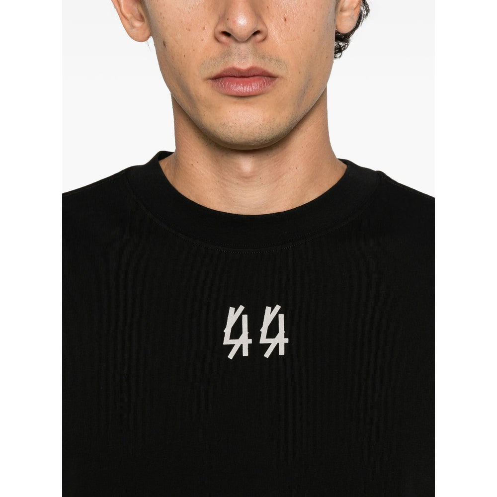 44 Label Group 44 Label Group Black T-Shirts & Vests - T-Shirts Men