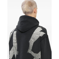 44 Label Group Black Sweaters & Knitwear - Hoodies Men