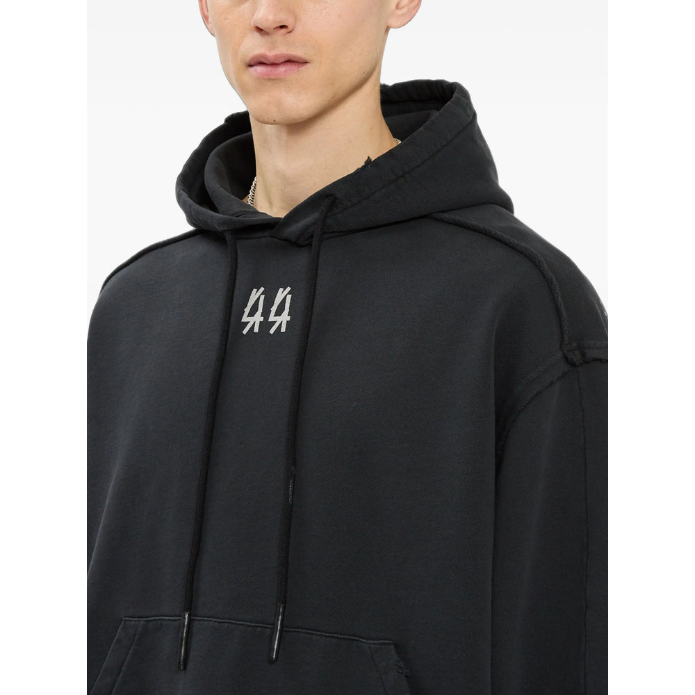 44 Label Group Black Sweaters & Knitwear - Hoodies Men