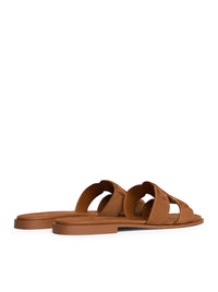 Celine Women Triomphe Suede Mule