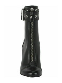 Alexander McQueen Womens Buckle Detailed Ankle Boots