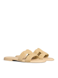 Celine Women Triomphe Suede Mule