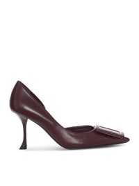 Roger Vivier Roger Vivier Women Leather Décolleté With Tone-On-Tone Buckle