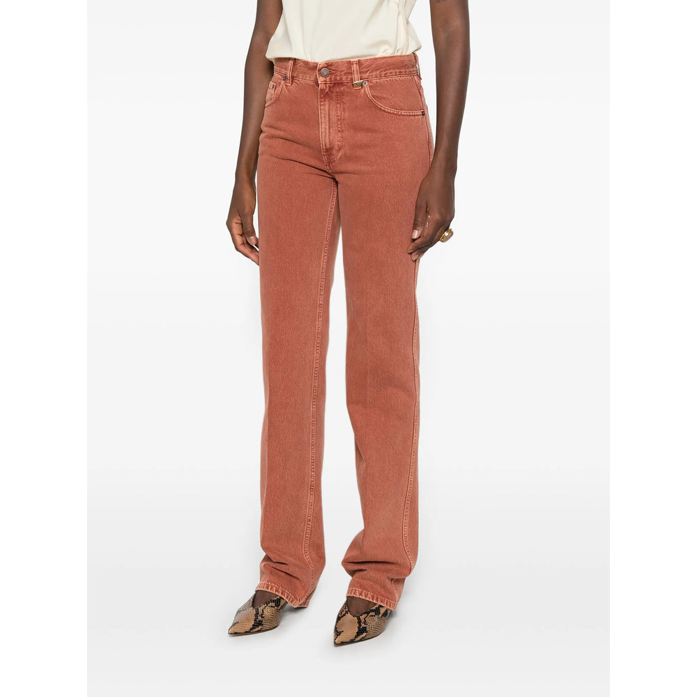 Chloé Chloé Orange Denim - Straight-Leg Jeans Women