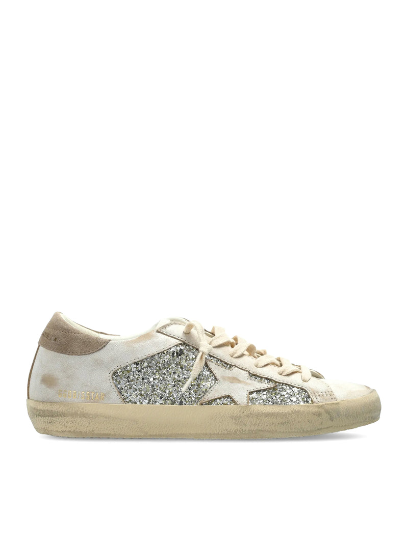 Golden Goose Deluxe Brand Golden Goose Deluxe Brand Women Super-Star Sneakers With Glitter Details
