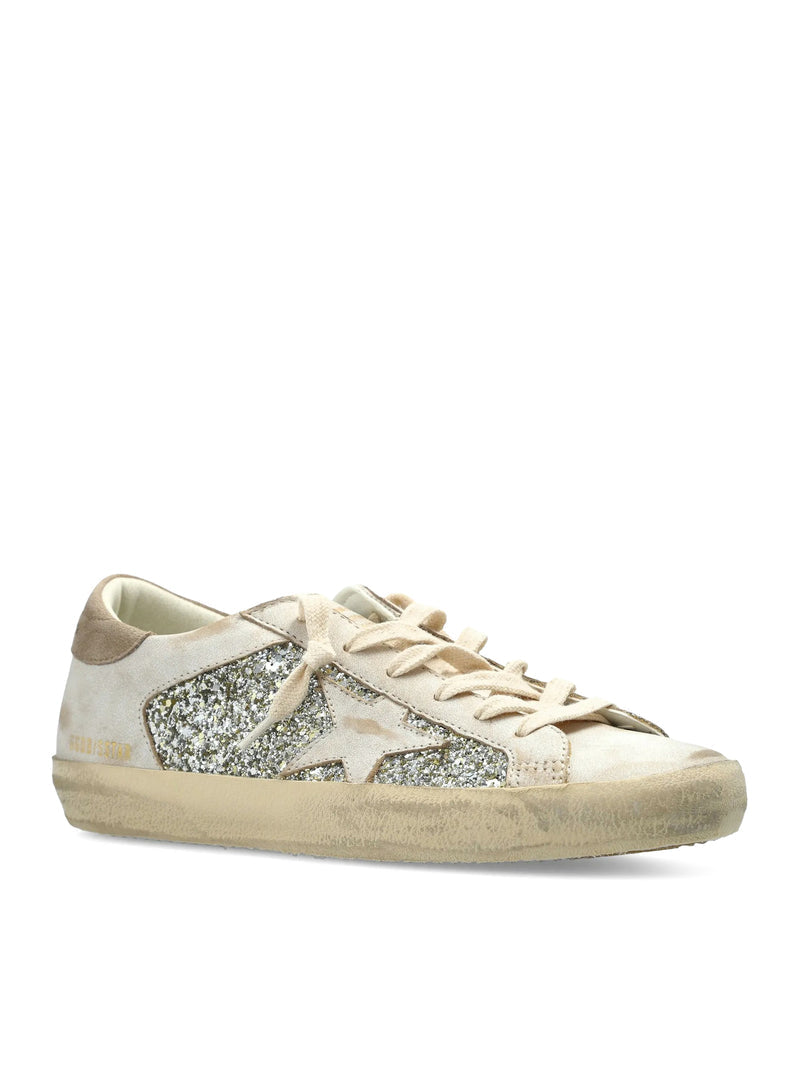 Golden Goose Deluxe Brand Golden Goose Deluxe Brand Women Super-Star Sneakers With Glitter Details