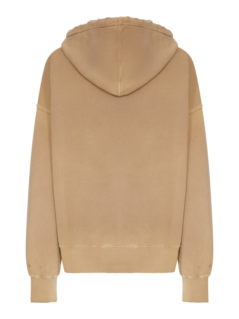 Golden Goose Deluxe Brand Women Hoodie With Destroyed Trim