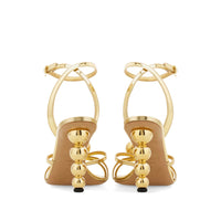 Ferragamo Gold Shoes Women