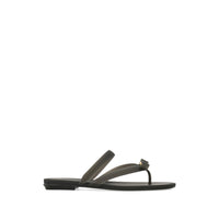 Ferragamo Black Flip-Flops & Slides Women