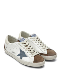 Golden Goose Deluxe Brand Men Sneakers Super Star In Pelle