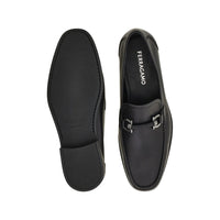 Ferragamo Black Loafers Men