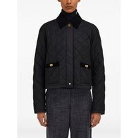 Ferragamo Black Jackets - Puffer Jackets Women