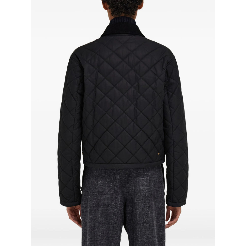 Ferragamo Black Jackets - Puffer Jackets Women