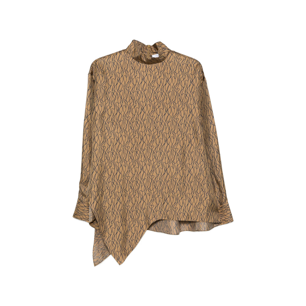 Ferragamo Brown Tops - Blouses Women