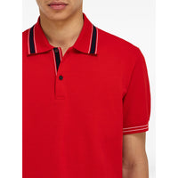 Ferragamo Red Polo Shirts Men