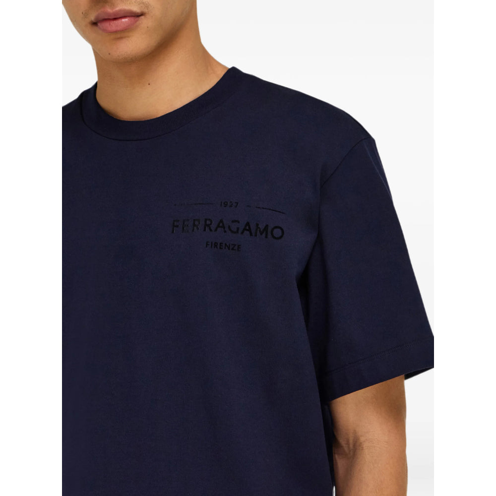 Ferragamo Blue T-Shirts & Vests - T-Shirts Men