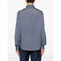 Ferragamo Blue Shirts Men