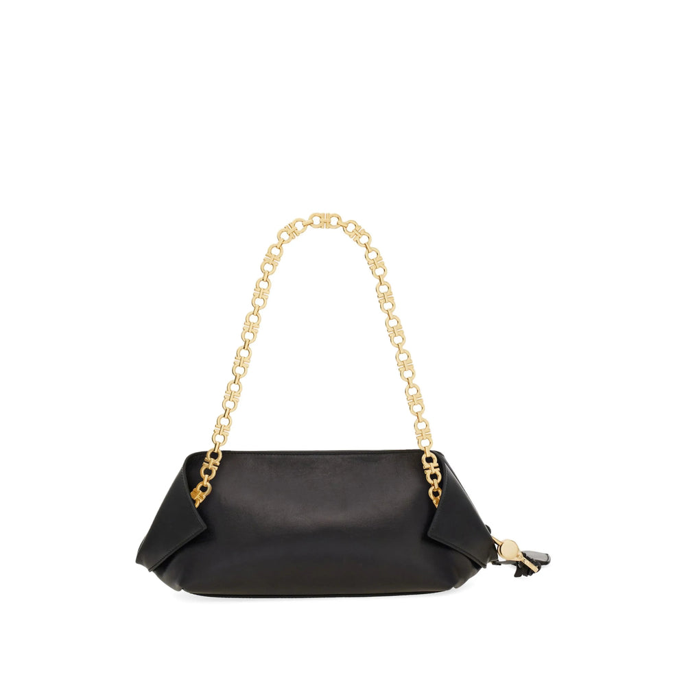 Ferragamo Black Shoulder Bags Women