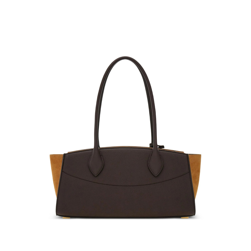 Ferragamo Ferragamo Brown Shoulder Bags Women