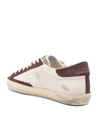 Golden Goose Deluxe Brand Men Superstar Sneakers In Nappa With Croco Star