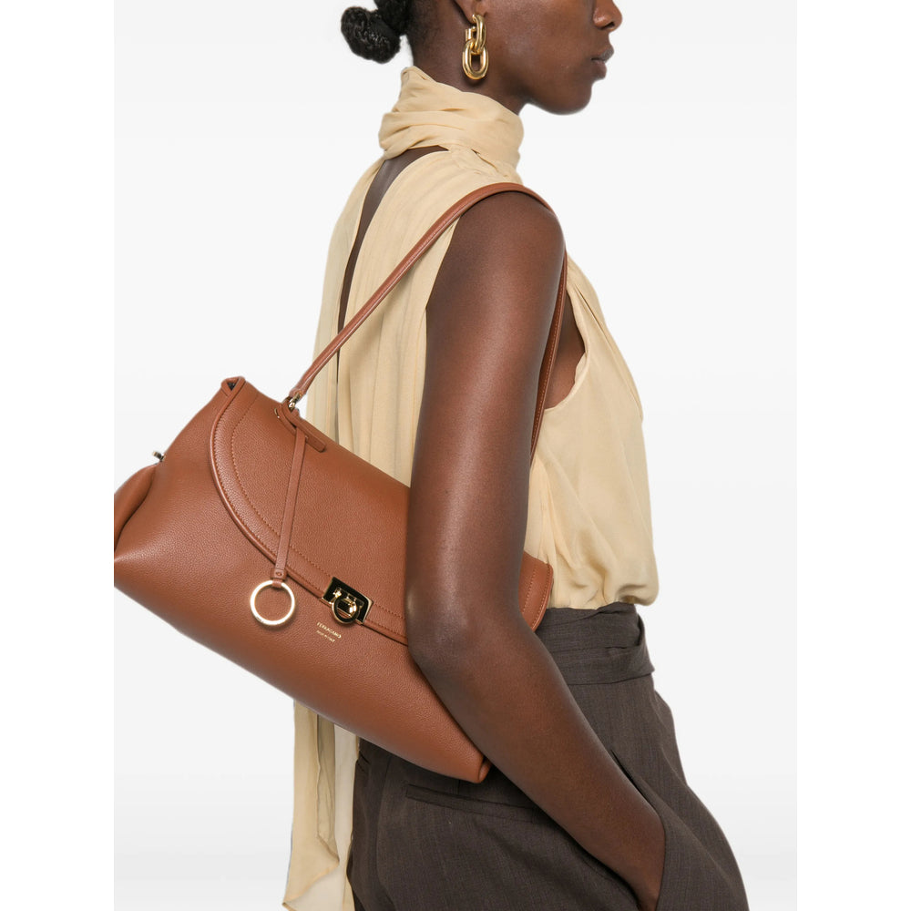 Ferragamo Ferragamo Brown Tote Bags Women