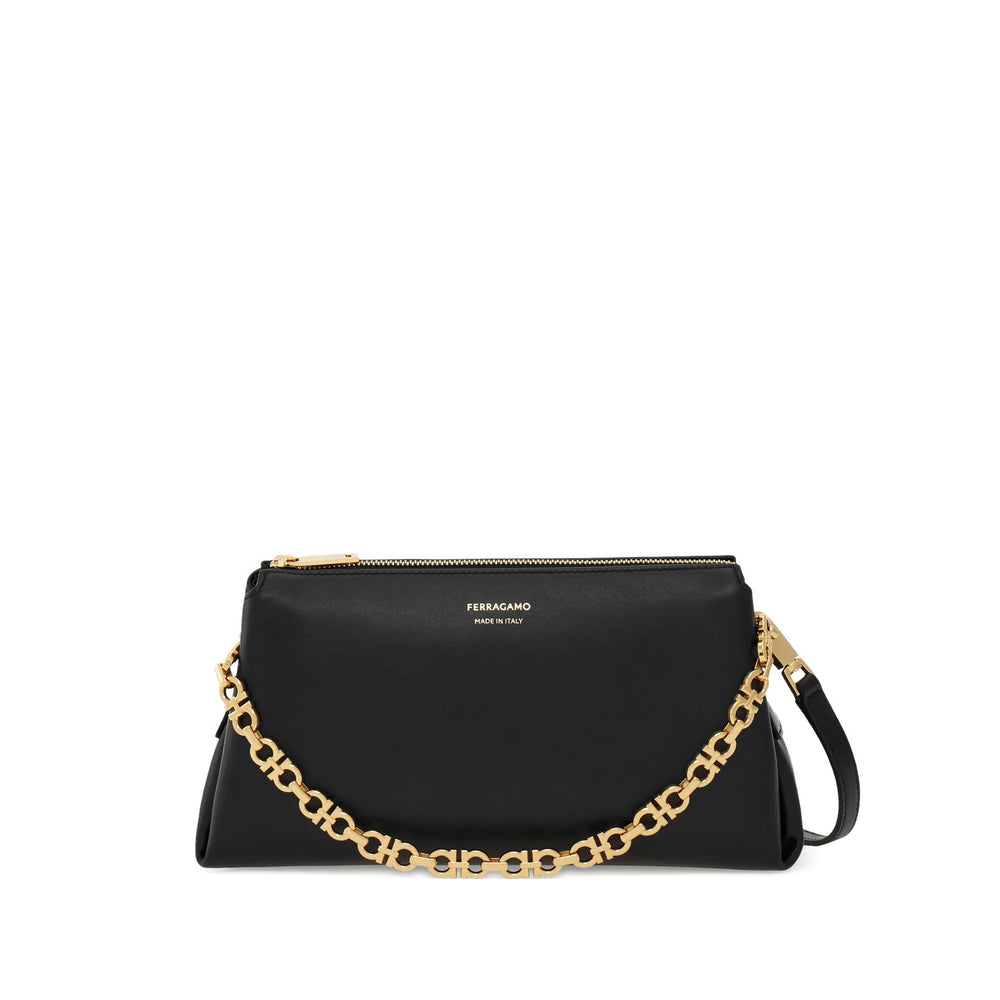Ferragamo Ferragamo Black Satchels & Cross Body Bags Women