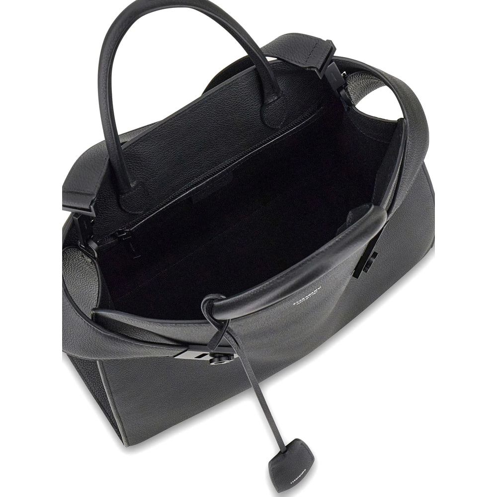 Ferragamo Black Tote Bags Men