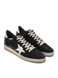 Golden Goose Deluxe Brand Golden Goose Deluxe Brand Men Ball-Star In Dark Blue Suede With White Leather Star