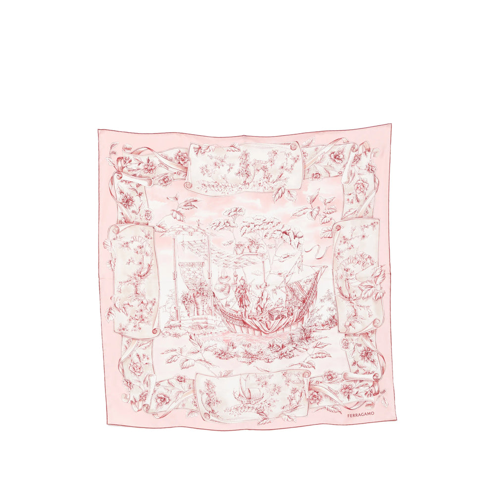 Ferragamo Pink Scarves Women