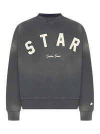 Golden Goose Deluxe Brand Golden Goose Deluxe Brand Men Crew-Neck Sweatshirt With Front Logo
