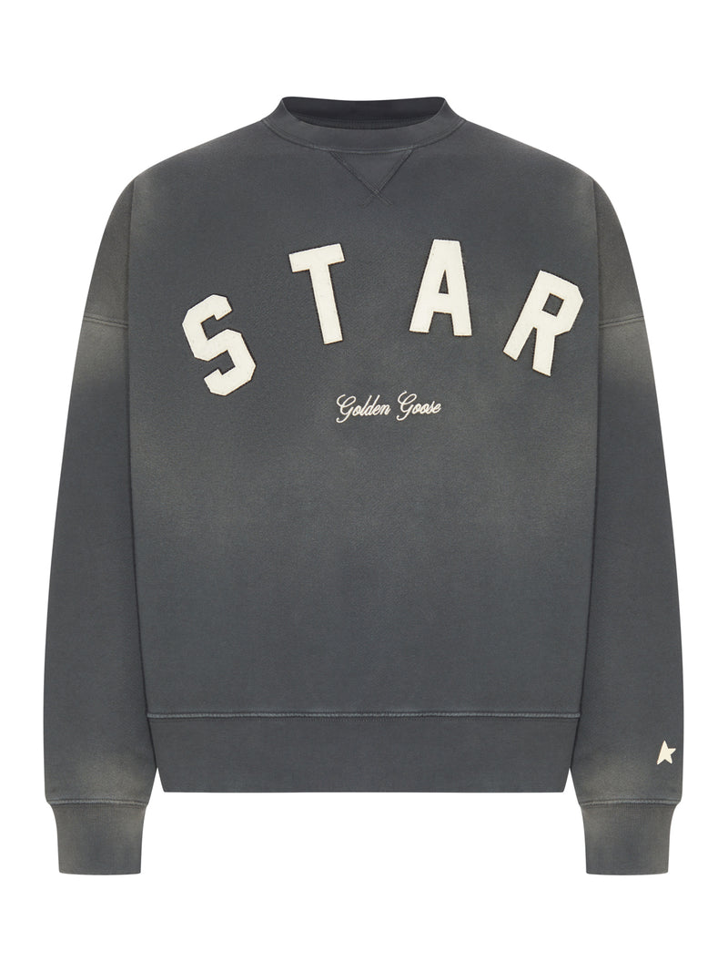 Golden Goose Deluxe Brand Golden Goose Deluxe Brand Men Crew-Neck Sweatshirt With Front Logo