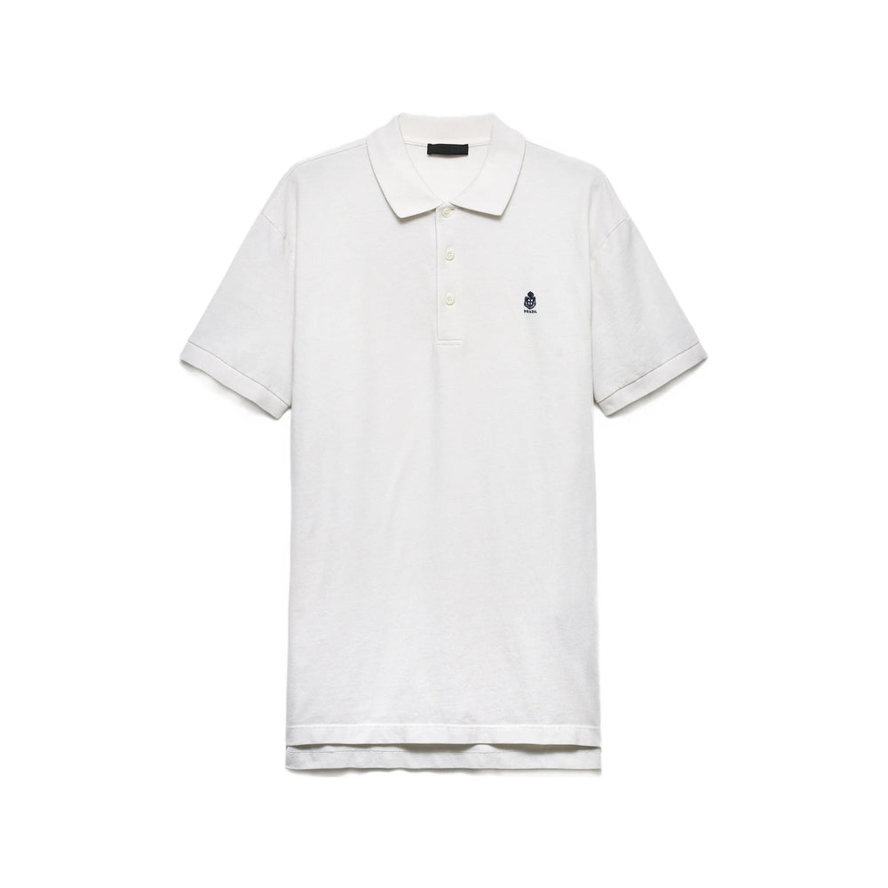 Prada Neutrals Polo Shirts Men