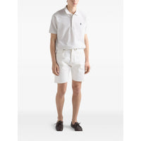 Prada Neutrals Polo Shirts Men