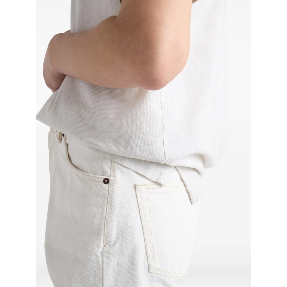 Prada Neutrals Polo Shirts Men