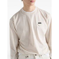Prada Neutrals T-Shirts & Vests - T-Shirts Men