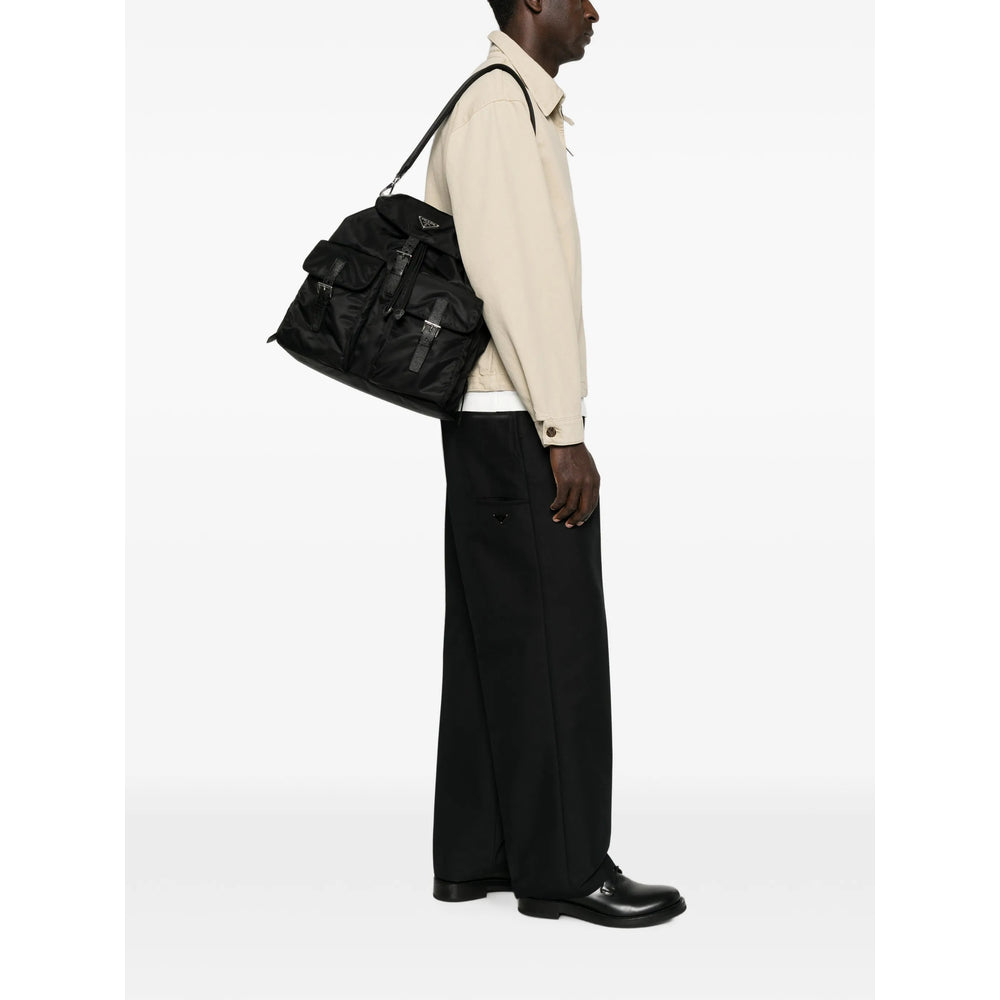 Prada Prada Black Backpacks Men