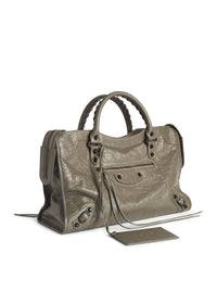 Balenciaga Women Women`S Le City Medium Bag In Military Green