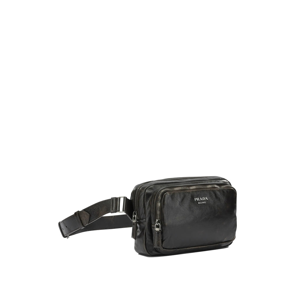 Prada Brown Shoulder Bags Men