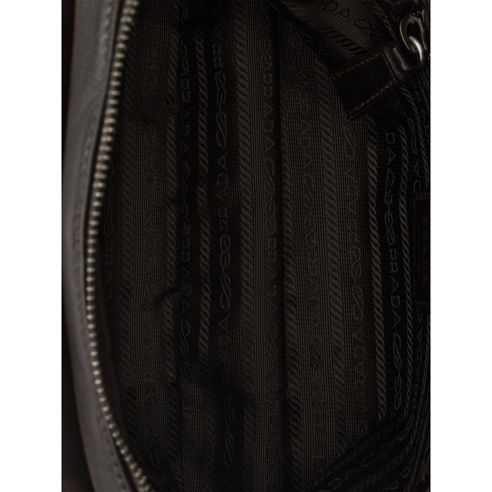 Prada Brown Shoulder Bags Men