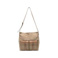 Prada Neutrals Shoulder Bags Men
