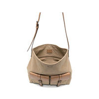 Prada Neutrals Shoulder Bags Men